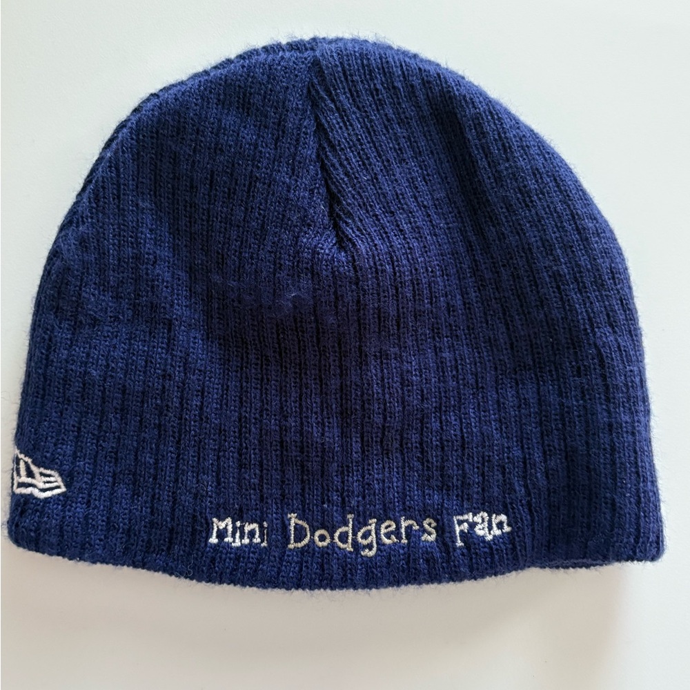 LA Dodgers Infant navy beanie
